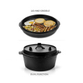 9qt Cast Iron Camping Dutch Oven